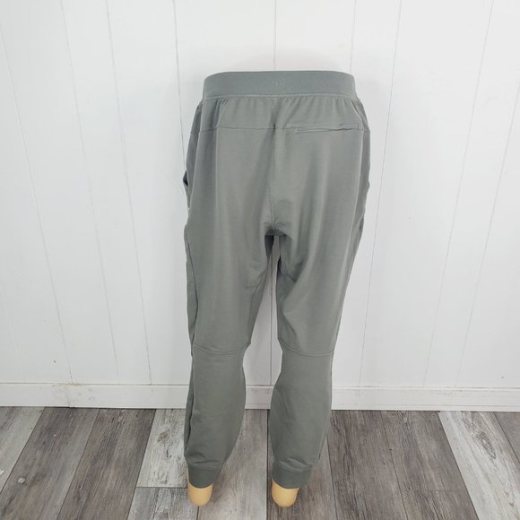 Lululemon Men's Olive Green Elastic Waist Drawstring Athletic Jogger Pants XXL - Picture 2 of 8